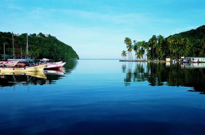 Beautiful Marigot Bay