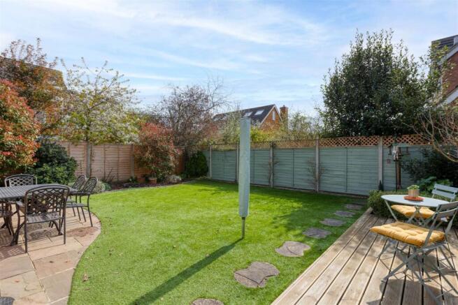 South facing garden