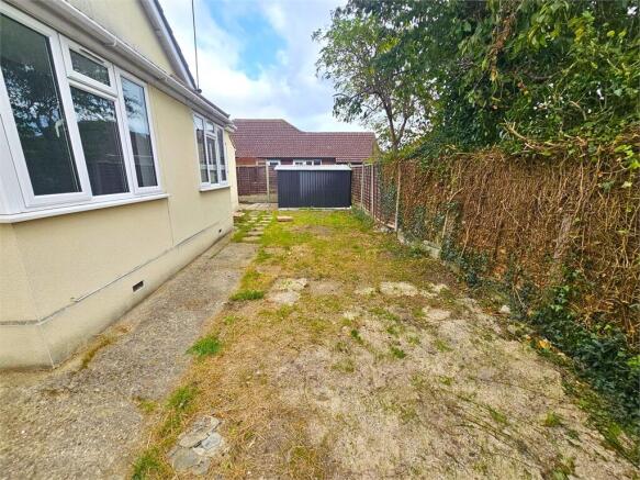 Rear garden