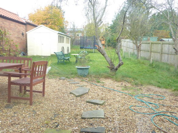 Rented garden area