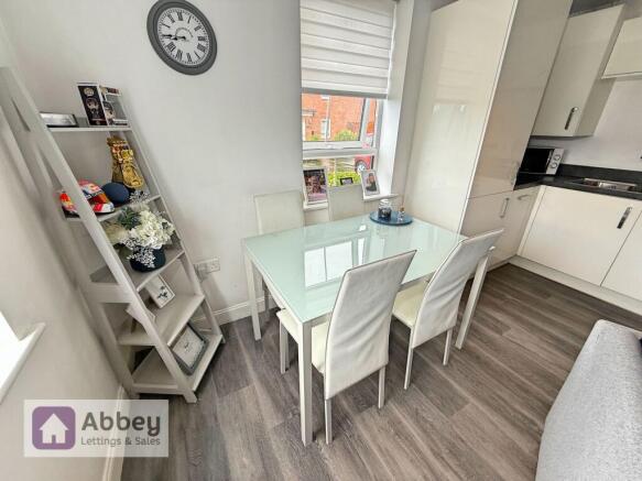 Open plan kitchen living area