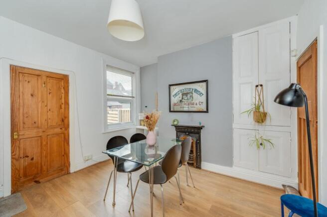 KITCHEN, DINER AND LIVING ROOM