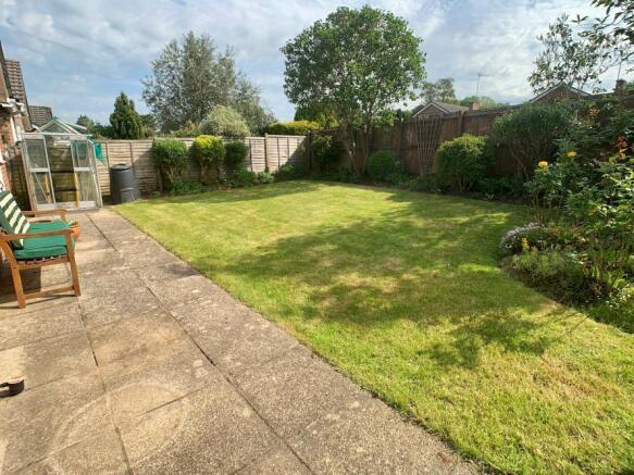 Rear garden
