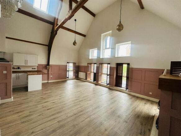 Open Plan Living Area: