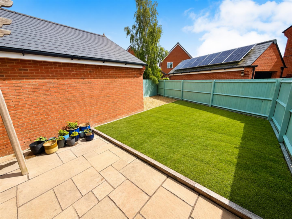Rear garden