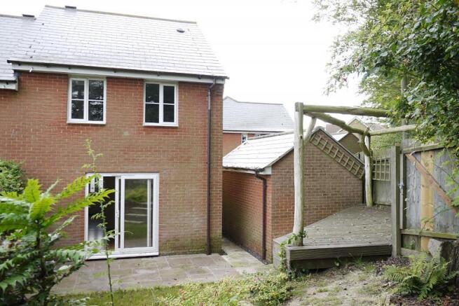 Back of property