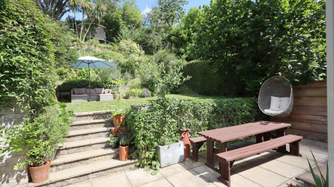 Patio to garden