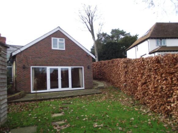 Rear of Property