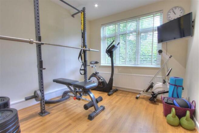 Gym/Reception Room: