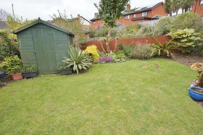 Rear garden