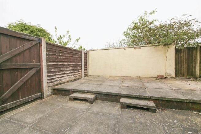 Rear garden