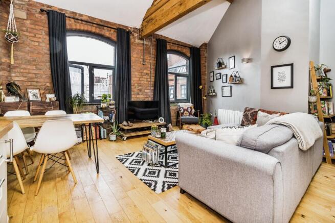 Exposed Brick & Beam