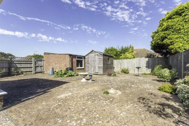 Rear garden