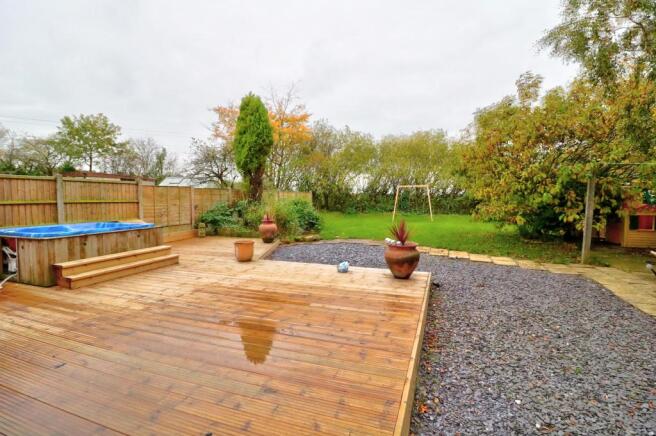 Rear garden