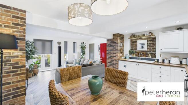 Kitchen/Dining and Living Area