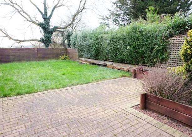 Rear garden