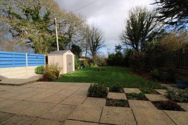 Rear garden