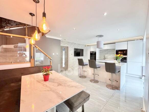 Woodlands Crescent, Johnstone dining kitchen