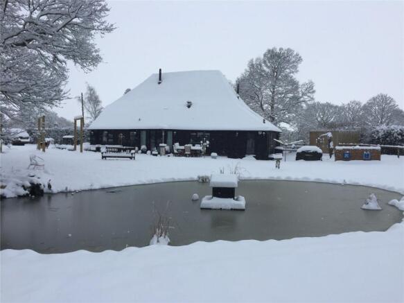 Winter At The Barn
