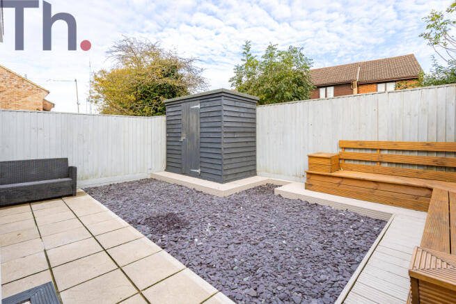 Rear Garden & Storage Shed