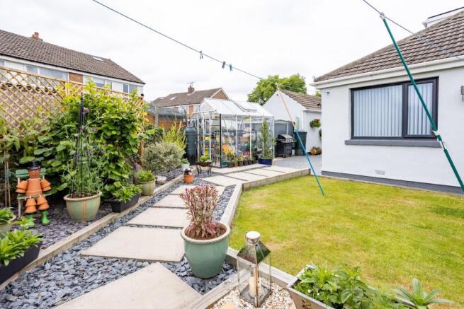 Rear garden
