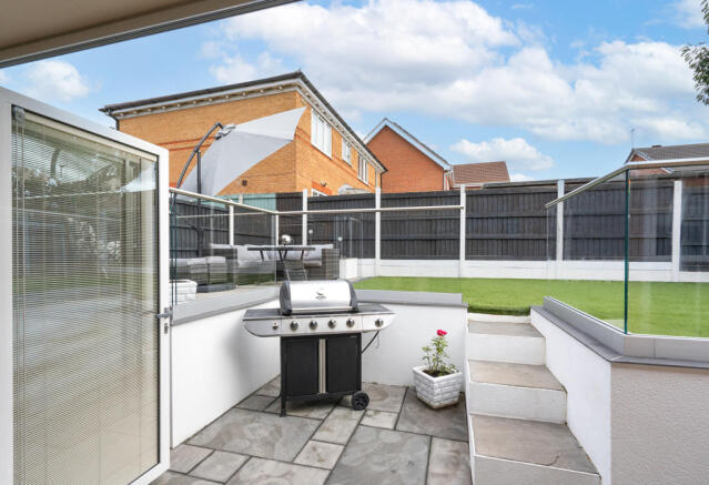 Rear garden