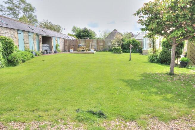 Rear garden