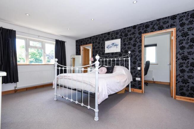 Master bedroom suite