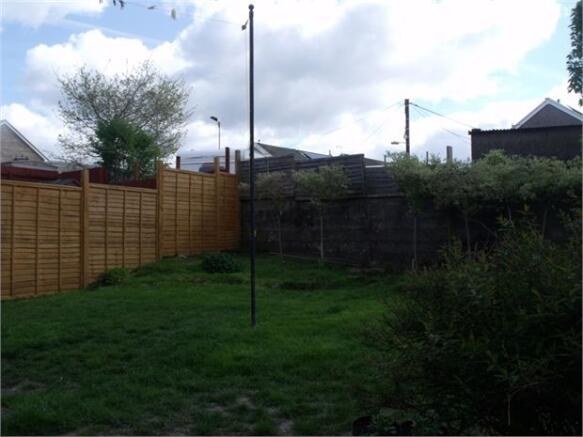 Rear garden