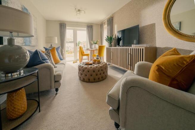 Show home living room