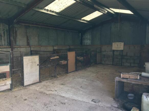 Excellent storge/formerly used to house animals