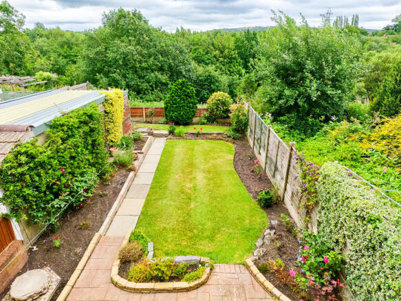 REAR GARDEN FROM REAR BEDROOM