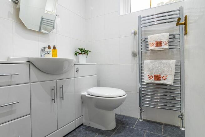 Downstairs shower room