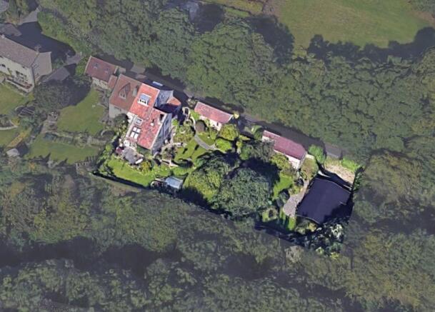 Aerial of plot