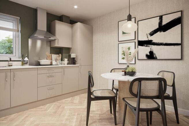 Dining space to enjoy meals