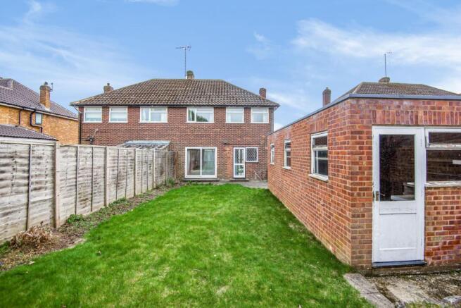 Garden towards House
