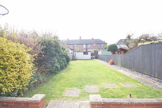 Rear garden