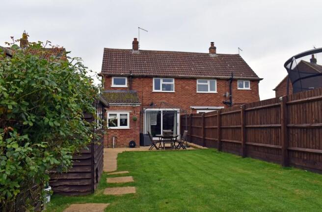 Rear of Property