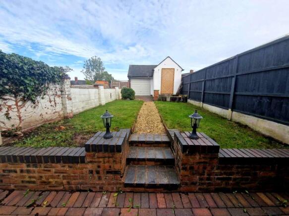 Rear garden