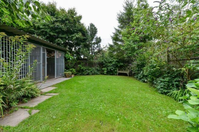 Rear garden