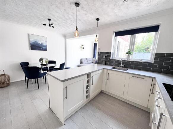 Extended Living Dining Kitchen