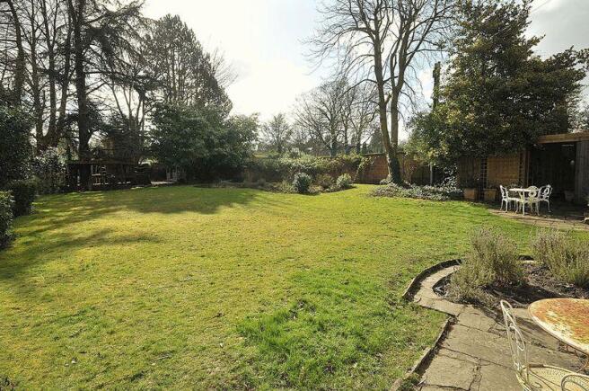 Rear garden
