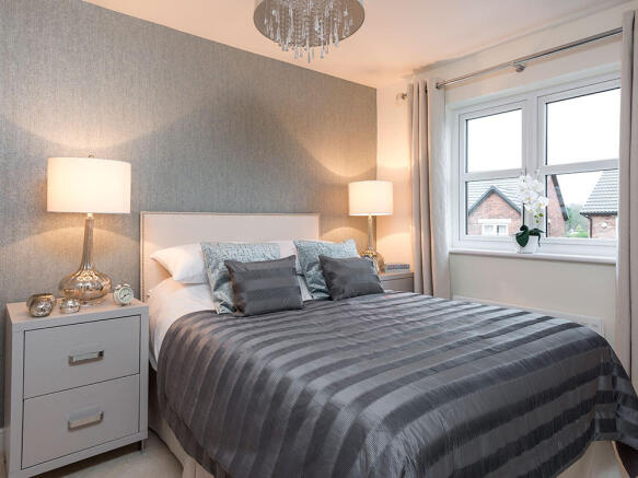 Stylish double bedroom