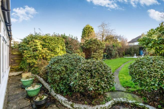 Rear garden