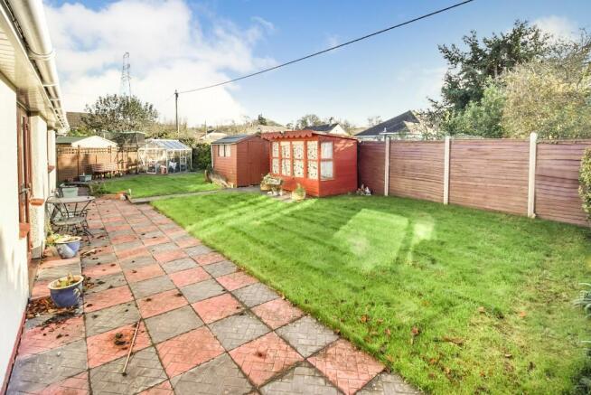 Rear garden