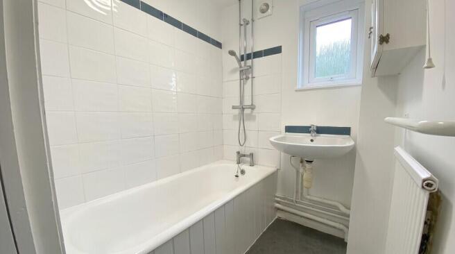 Bathroom with bat...