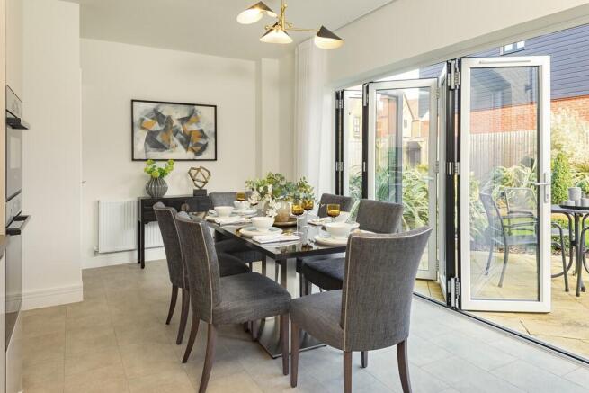 drayton house type dining room, 3 bedroom house for sale in didcot