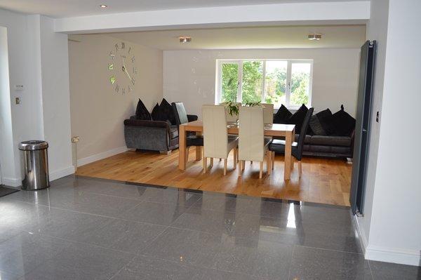 kitchen/family room