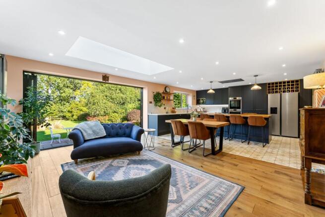 Open Plan Living Dining KItchen