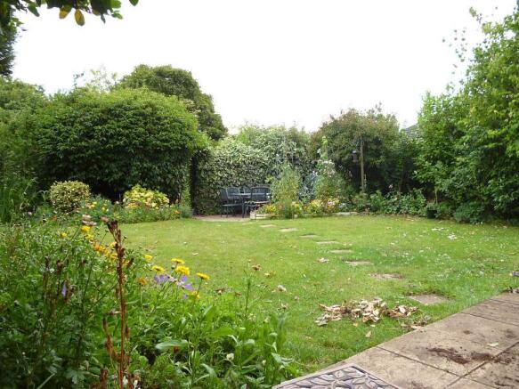 Rear garden